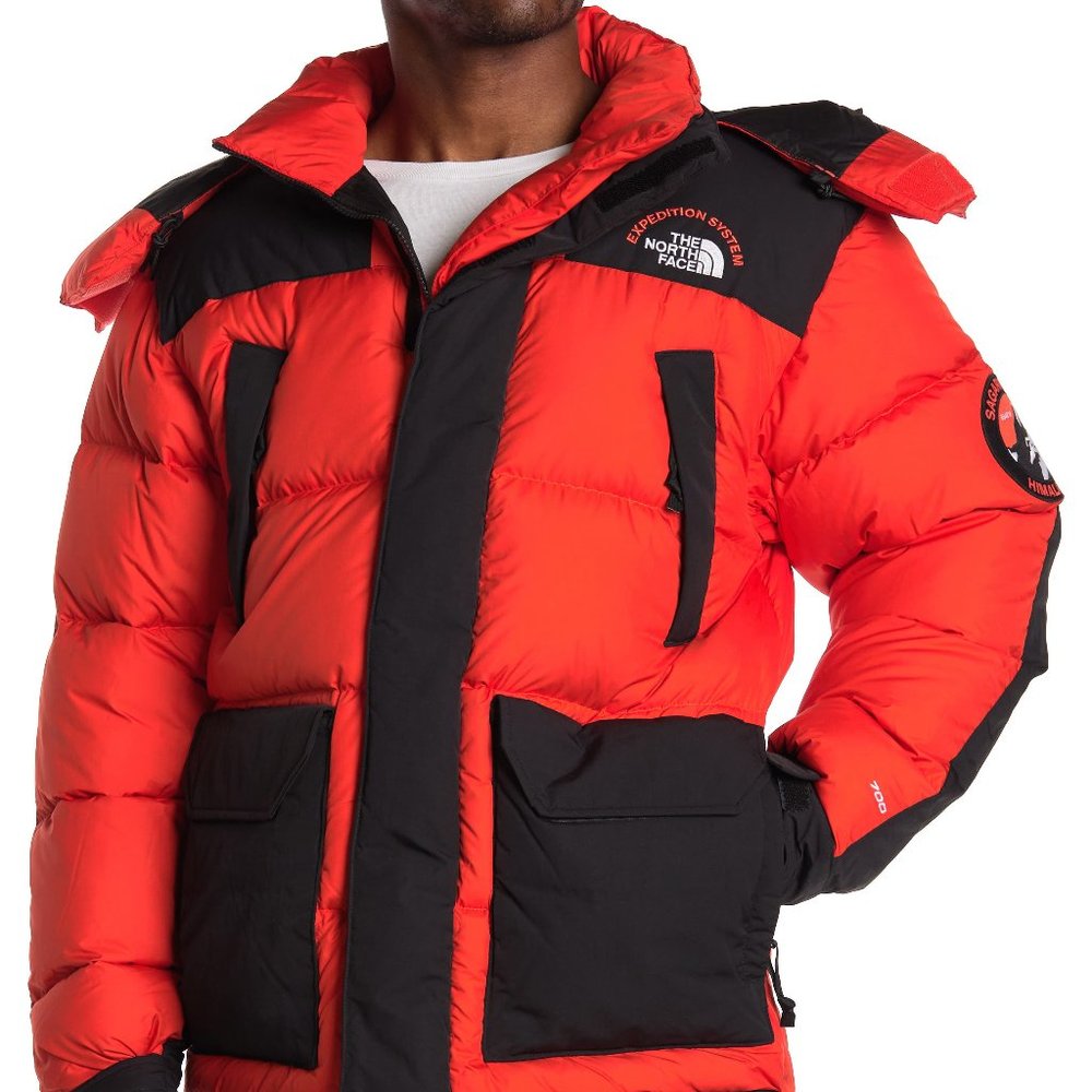The North Face Men's Orange and Black Jacket - Picture 10 of 15